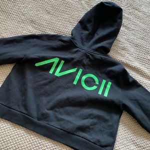 AVICII X HM cropped hoodie size M limited edition